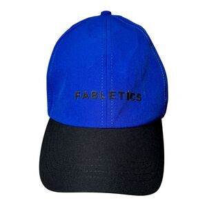 New Fabletics The Swim Hat Nylon Quick Dry Water Baseball Hat Blue Black‎
